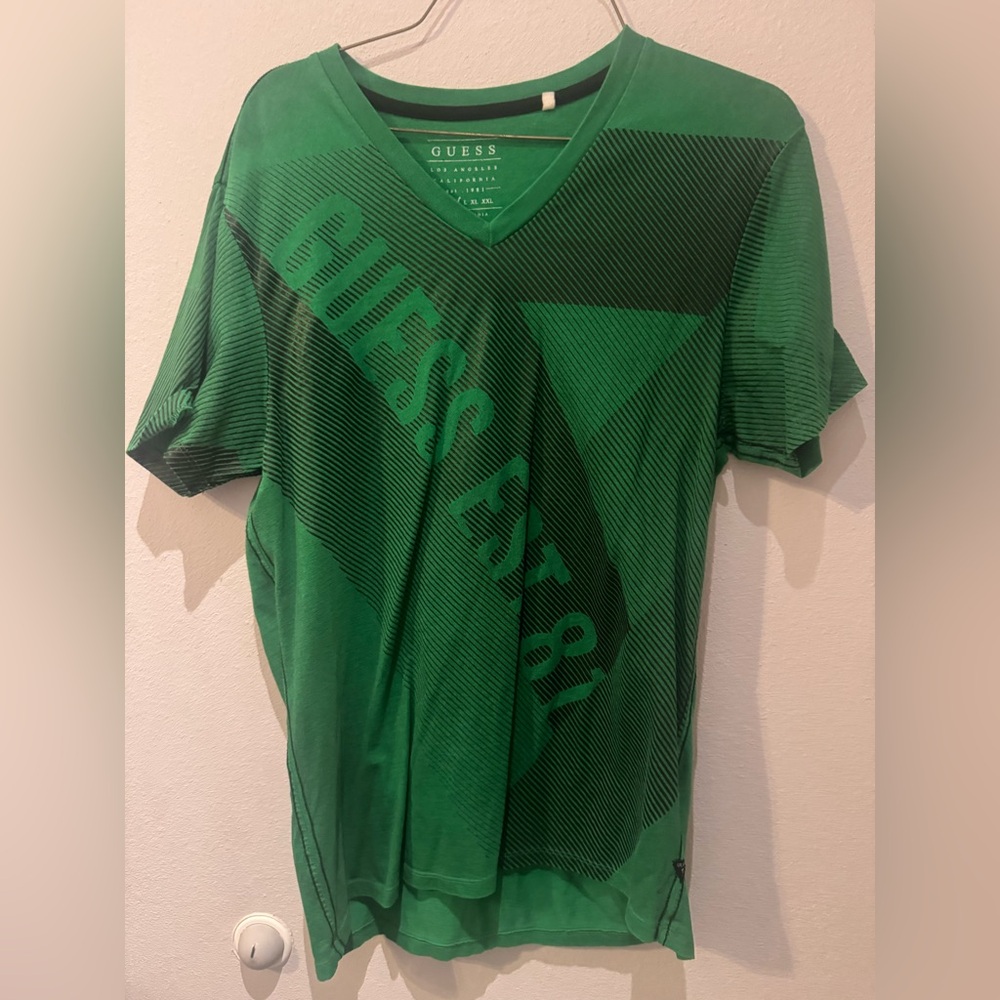 Guess Emerald V-Neck Tee